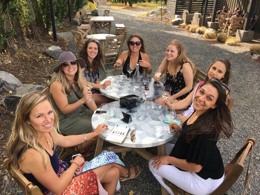 Bachelorette Party, Analemma Vineyards, Mosier