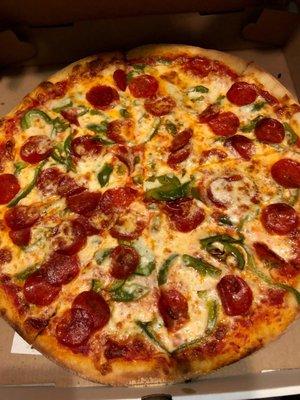 Pepperoni & Peppers Pizza