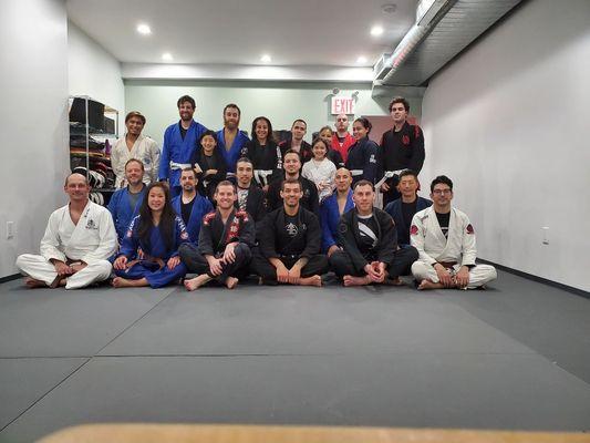 Brazilan jujitsu class and workshop