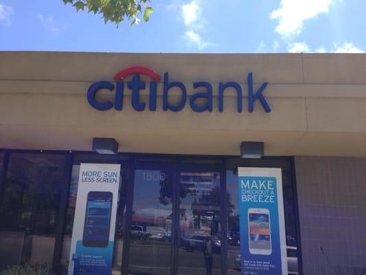 Citibank Store Front, Union Square Market Place, Union City, CA.