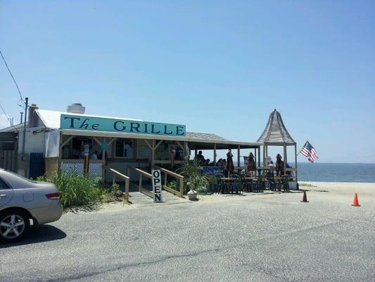 The Grille at sunset beach.