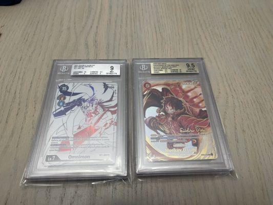 Graded PSA Slabs from Cards N Hobby