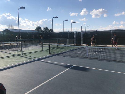 Pickleball courts