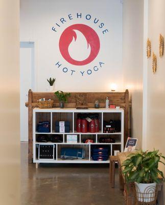 Front Desk at Firehouse Hot Yoga