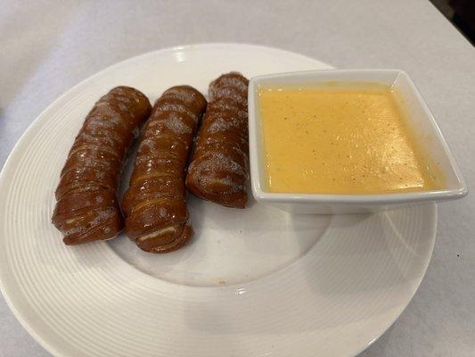 Pretzels with Beer Cheese