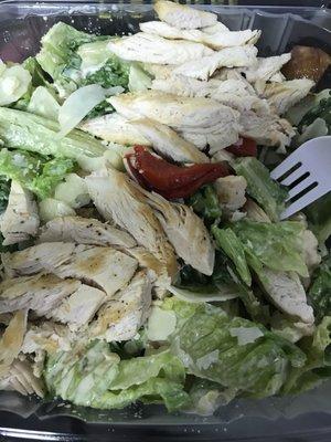 Chicken Caesar salad