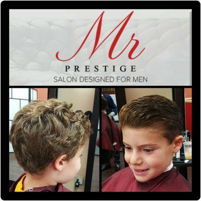 Kids haircuts are our passion we love to style them up