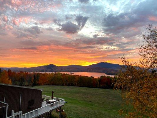 Mt. Kineo view sunset.