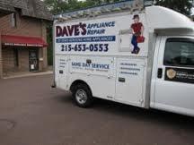 Dave's Appliance Repair covering Willow Grove,Horsham,Abington, Fort Washington, Pa