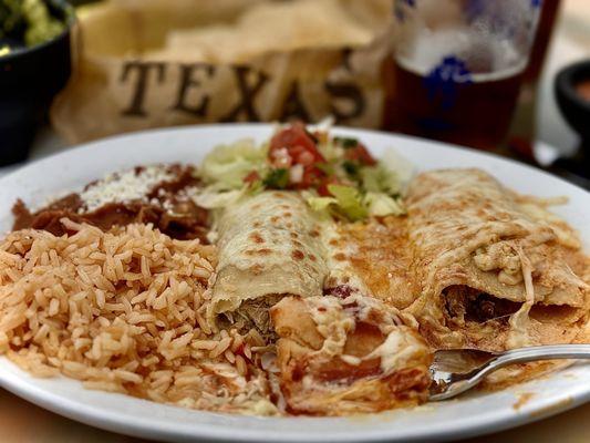 Enchilada Combo Plate!