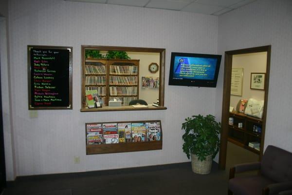 Reception room.