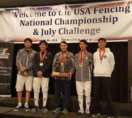 2016 NATIONAL SENIOR FOIL TEAM CHAMPIONS!