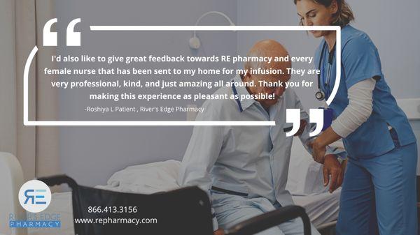 At RIVER'S EDGE PHARMACY we strive to provide the absolute best services to each of our patients.