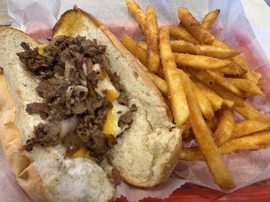 The Steak Sandwich Seasoned Fries