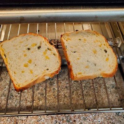 Jalapeno Cheese. Look at that infusion of the good stuff!