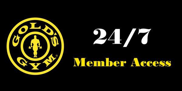 24/7 Member Access