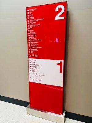 Elevator signage