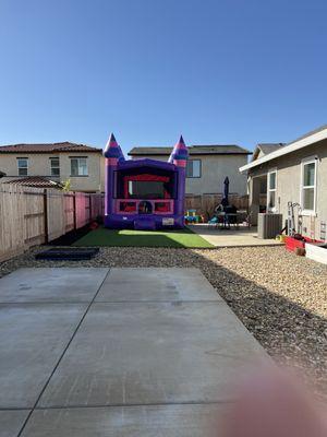 Castle bounce house