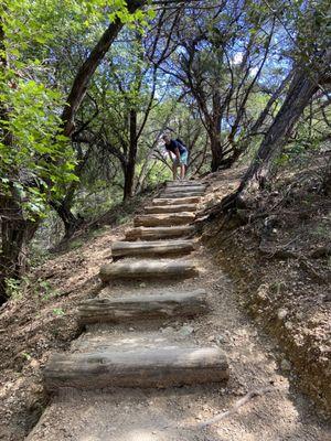 The stairs that never end.