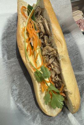 Banh Mi Ga Roti (Shredded Chicken)