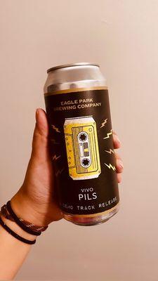 5.0% ABV VIVO PILS canned