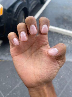 "Gel Manicure" right hand