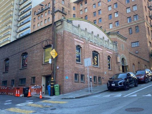 View of the museum from across the street