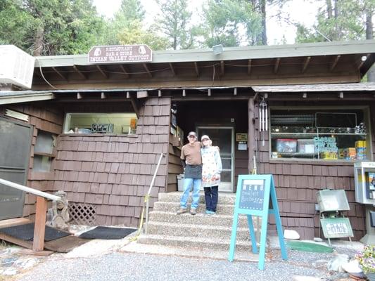 Our grand opening of the Restaurant, Bar and Store, RV sites, Cabins and Teepees on the Yuba River Hwy 49