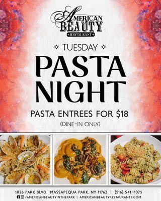 Enjoy our delicious homemade pastas