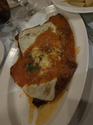 Cotoletta Di Pollo Alla Parmigiana