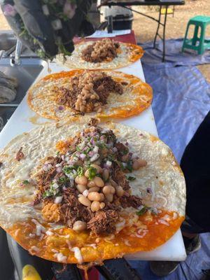 Burritos de birria De asada y carnitas.