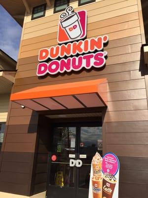 Exterior of the new Dunkin on Shore Drive