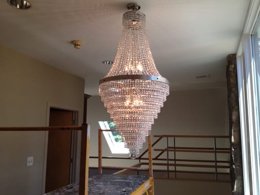 Crystal Foyer Chandelier