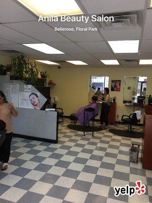 The inside of the salon. You feel like family here.