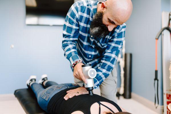 Lead chiropractor Dr. John Saddik combines traditional chiropractic techniques with modern equipment and state-of-the-art tools.