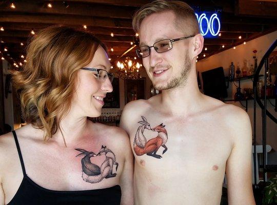 Bobby Williams Couples Tattoo