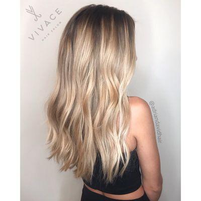 Balayage highlight blend by Adrian Sieminski!