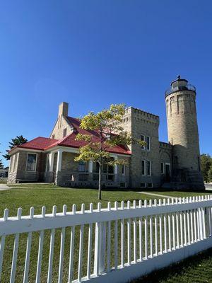 View of the lighthouse building