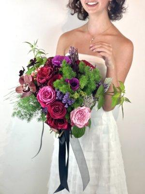 vibrant and jewel toned weddings