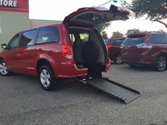 The number one selling wheelchair rear entry van.