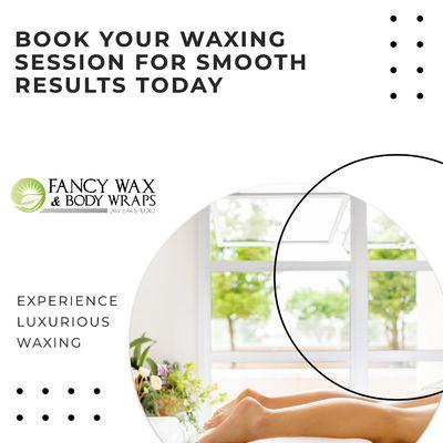 Smooth, flawless skin starts here! Book our expert waxing services today!