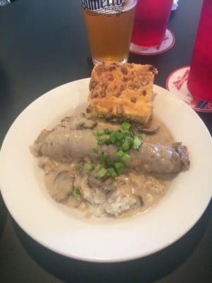 Boudin appetizer. Very good!