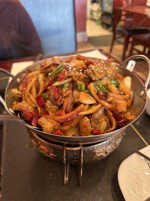 Short rib dry pot - lunch size