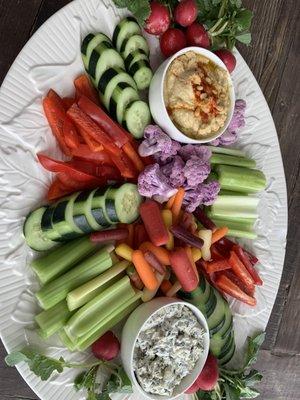 Vegetable platter