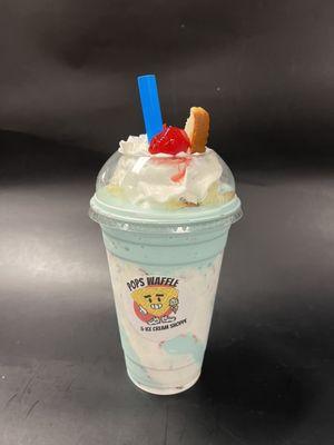 Birthday cake milkshake