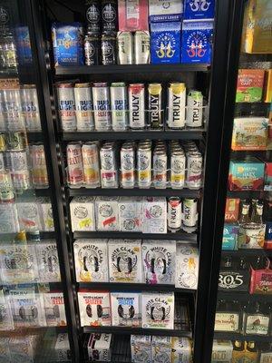 SELTZERS! White claw, Truly, Bud Light Seltzer, and more!