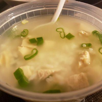 Good chicken rice soup