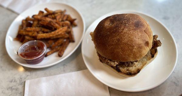 Fry Chicken Sandwich