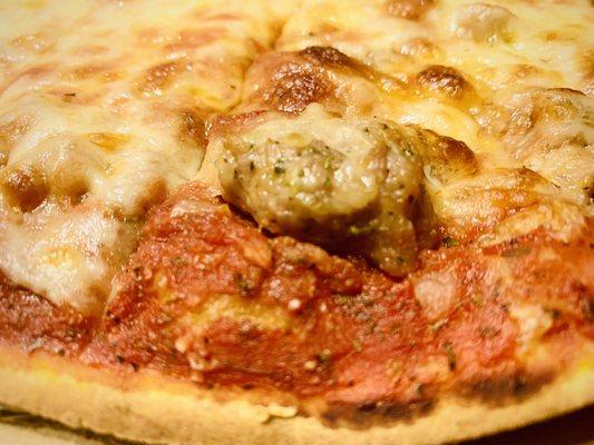 Sausage pizza