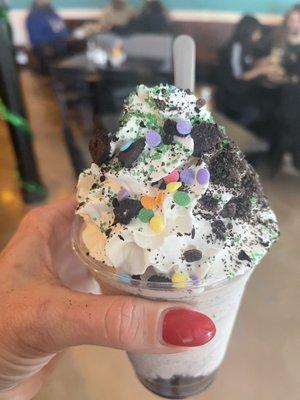 Oreo milkshake